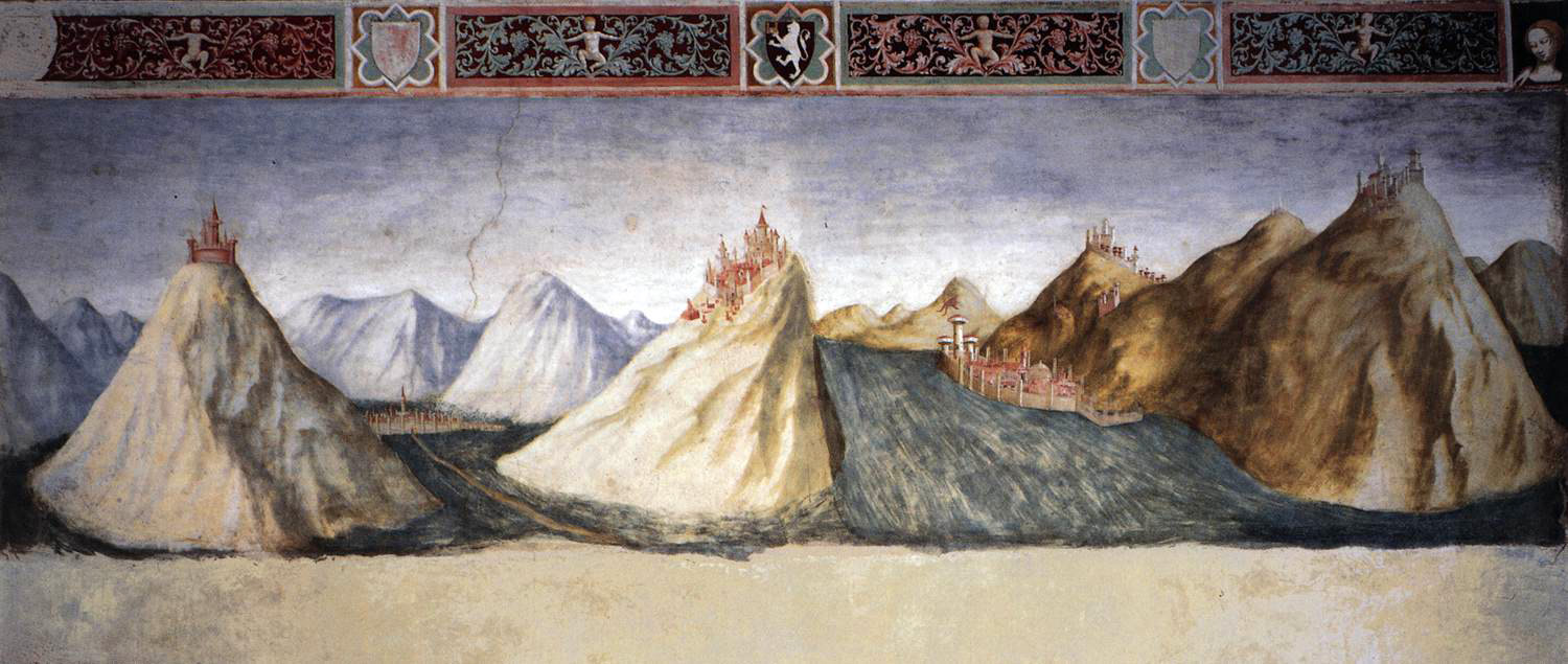 landscape with mountains